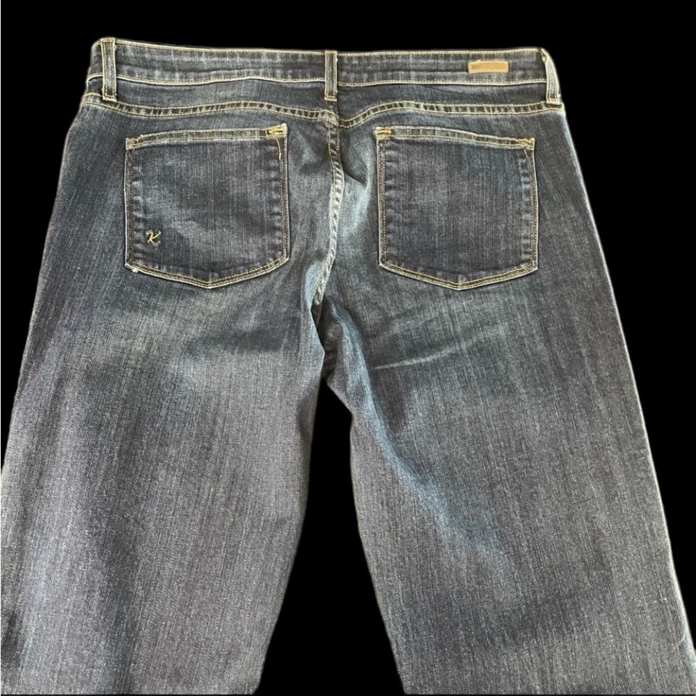 Kut from the Kloth Women’s 12 Karen Baby Boot Cut Mid Rise Distressed Jean USA - Picture 5 of 10